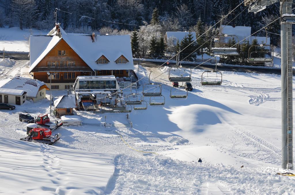 Dom Na Mosornym Groniu Villa Zawoja Kültér fotó